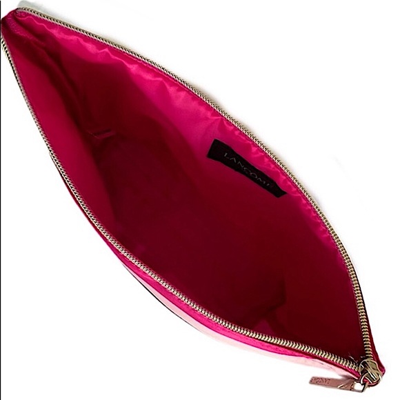 🆕LANCÔME MAKEUP BAG CHIC&SUPER-CUTE&SILKY BEAUTIFUL DESIGN&COLORING!!NWOT - Picture 8 of 12